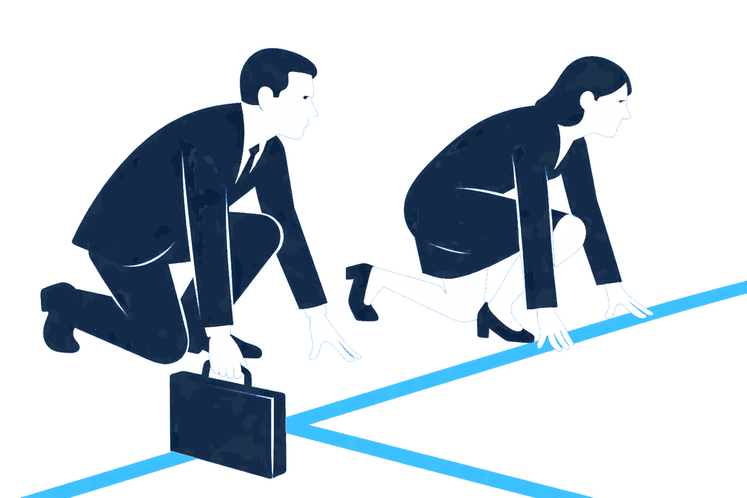 Zwei Fachkräfte am Start einer neuen Karriere